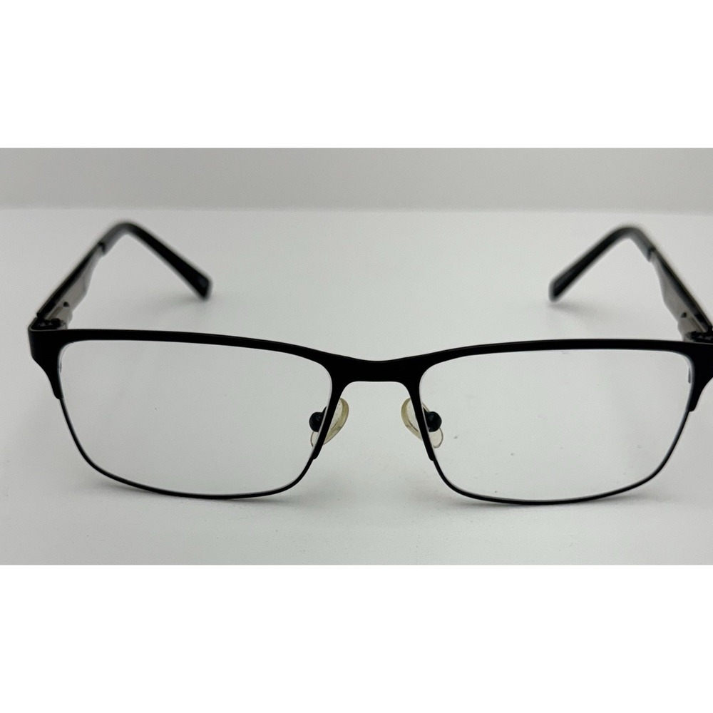 Robert Mitchel RM7002 Black Rectangle‎ Eyeglass FRAMES ONLY 55-16-140